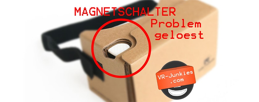 Interruttore magnetico per occhiali VR