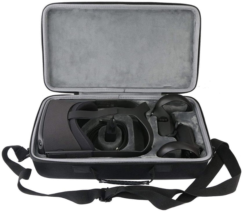 Oculus Quest VR headset case to take with you