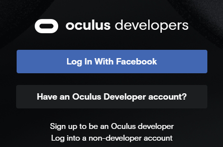 Registreren als Oculus-ontwikkelaar