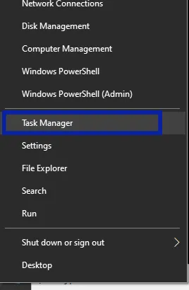 Windows Task Manager starten